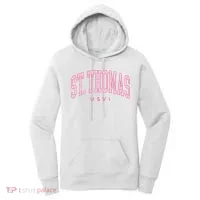 St Thomas Usvi Preppy Retro Throwback Women's Hoodie thumb 0