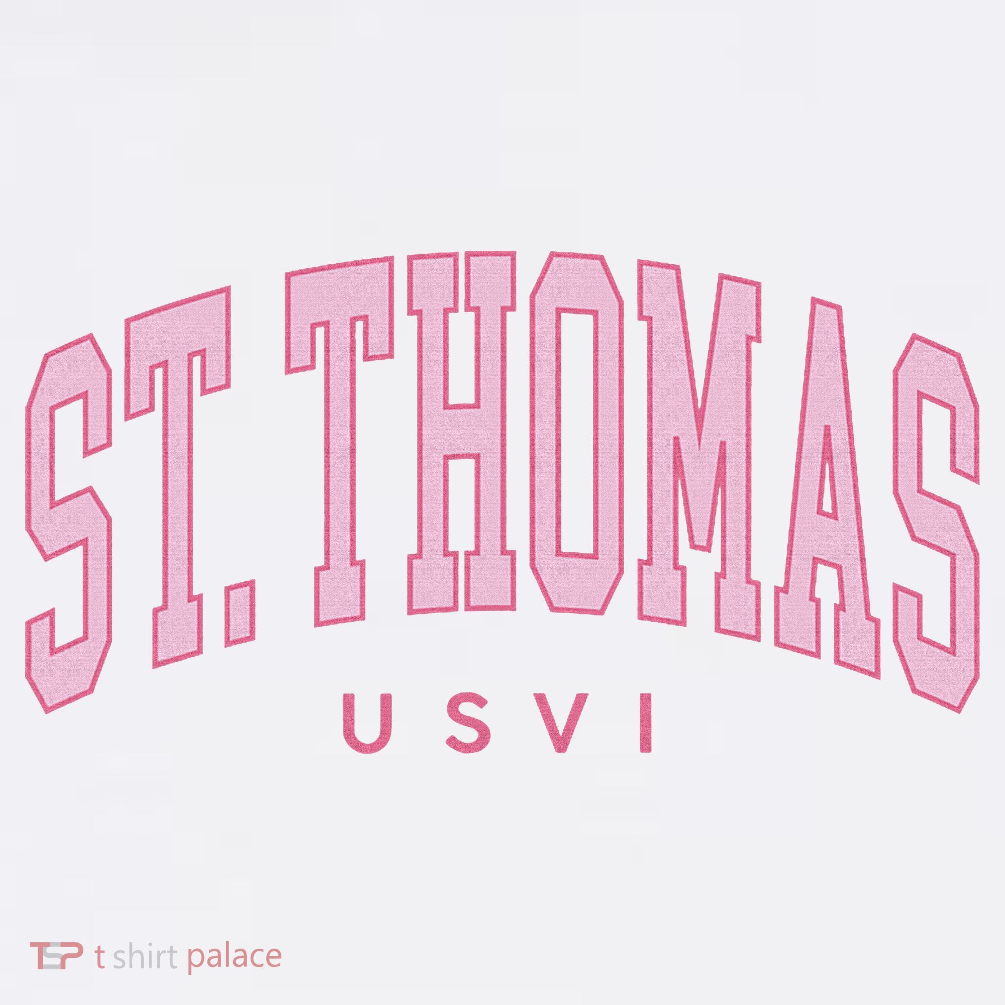 St Thomas Usvi Preppy Retro Throwback Mousepad