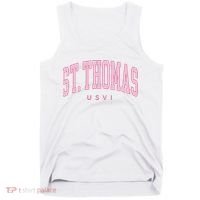 St Thomas Usvi Preppy Retro Throwback Tank Top thumb 0