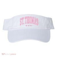 St Thomas Usvi Preppy Retro Throwback Visor thumb 0