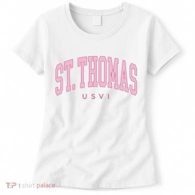 St Thomas Usvi Preppy Retro Throwback Women's T-Shirt