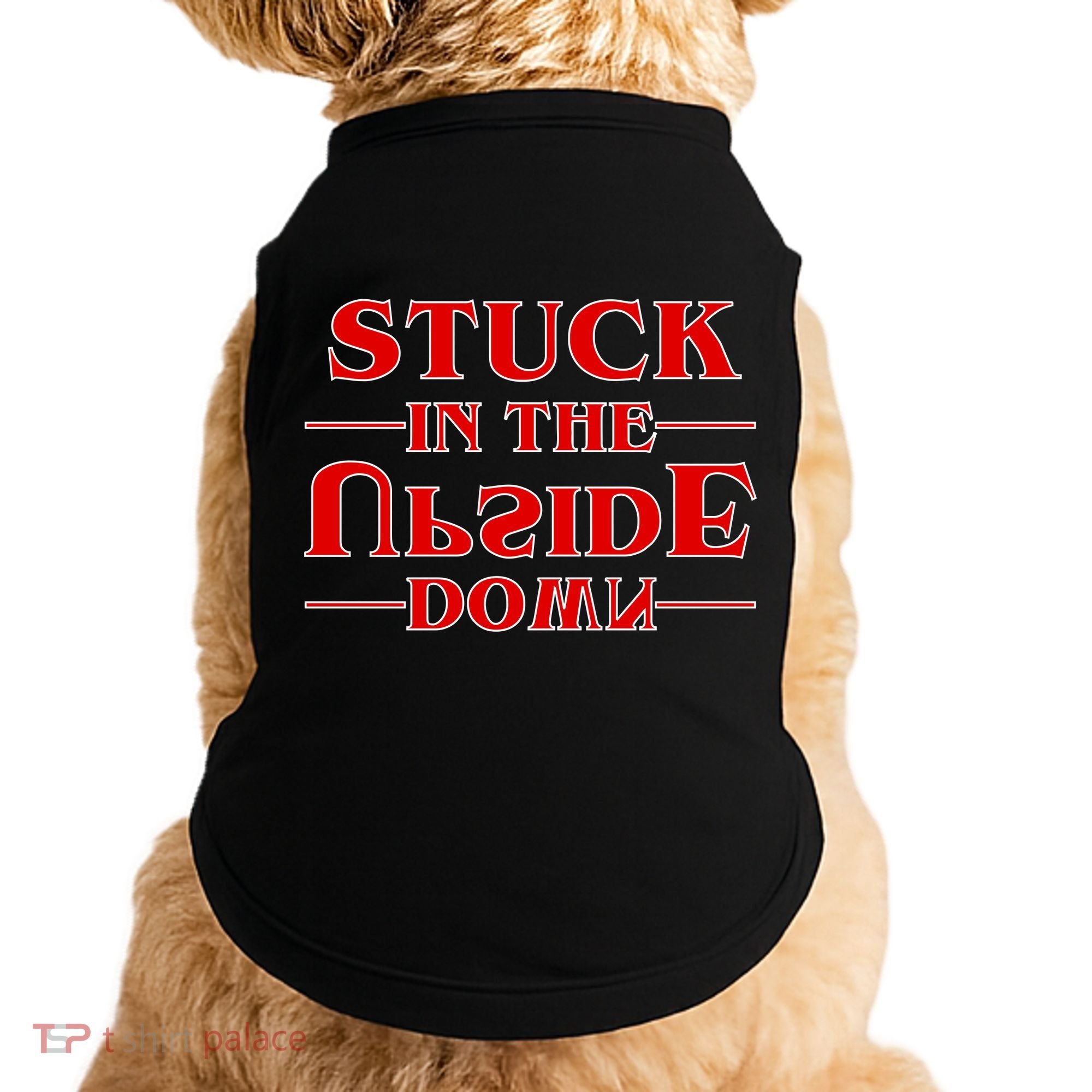 Stuck In The Upside Down Doggie Tank