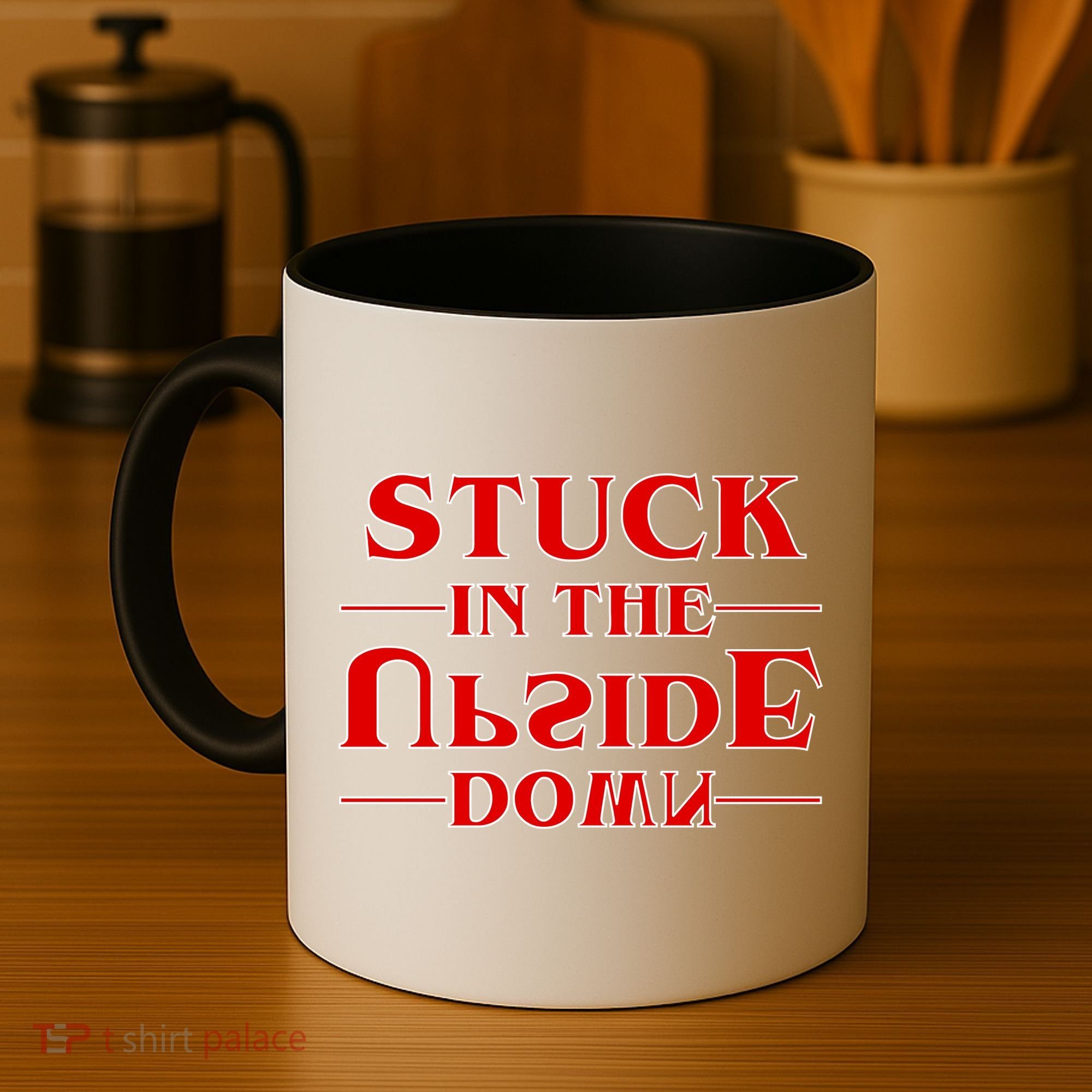 Stuck In The Upside Down Coffee Mug