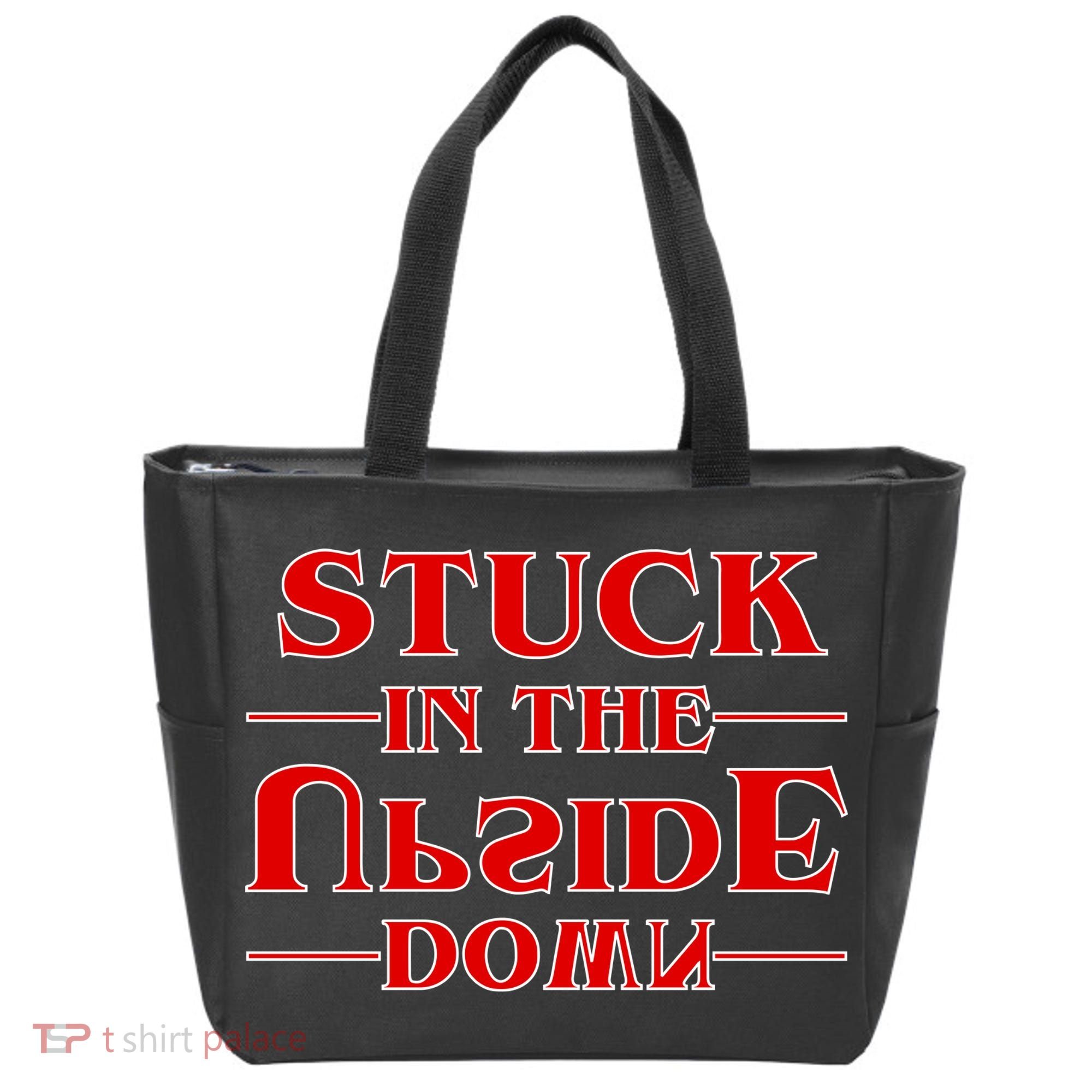 Stuck In The Upside Down Tote Bag