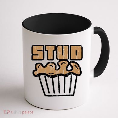 Stud Muffin Coffee Mug back