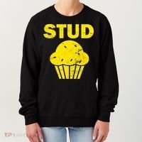 Stud Muffin Funny Retro Women's Sweatshirt thumb 0