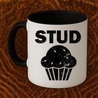 Stud Muffin Funny Retro Coffee Mug thumb 2