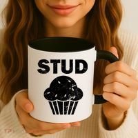 Stud Muffin Funny Retro Coffee Mug thumb 3