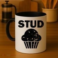 Stud Muffin Funny Retro Coffee Mug thumb 4