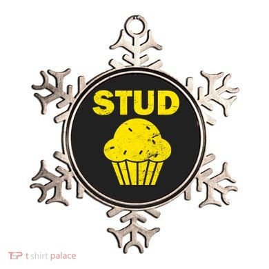 Stud Muffin Funny Retro Ornament