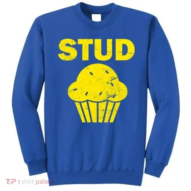 Stud Muffin Funny Retro Sweatshirt