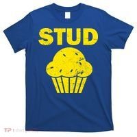 Stud Muffin Funny Retro T-Shirt thumb 0