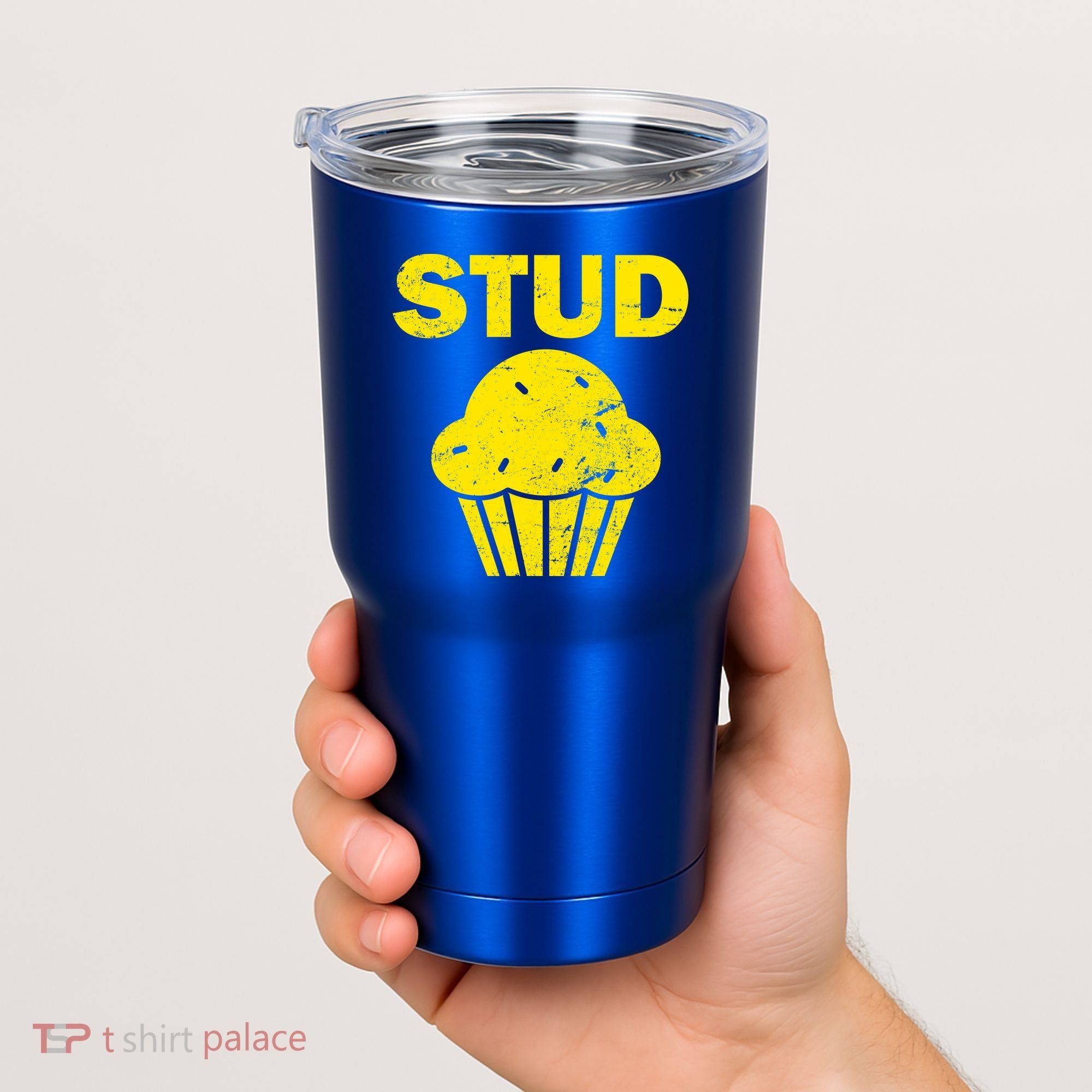 Stud Muffin Funny Retro Tumbler