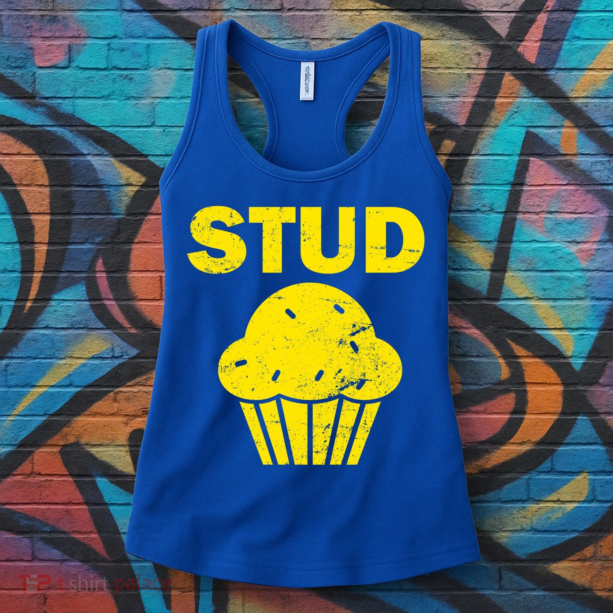 Stud Muffin Funny Retro Women's Tank Top