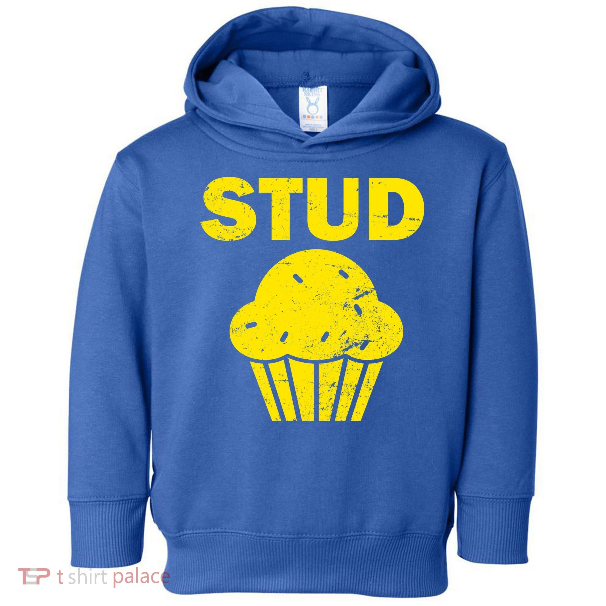 Stud Muffin Funny Retro Toddler Hoodie