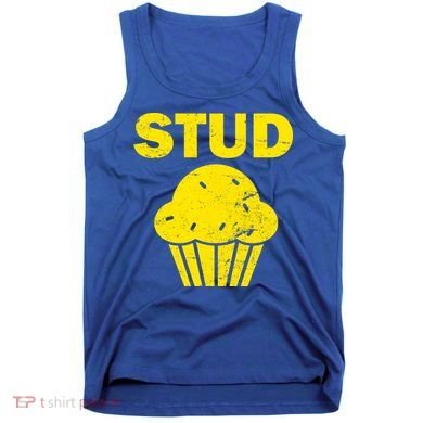 Stud Muffin Funny Retro Tank Top