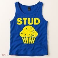 Stud Muffin Funny Retro Tank Top thumb 2
