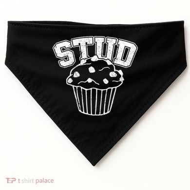 Stud Muffin Retro USA-Made Doggie Bandana