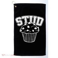 Stud Muffin Retro Golf Towel thumb 0