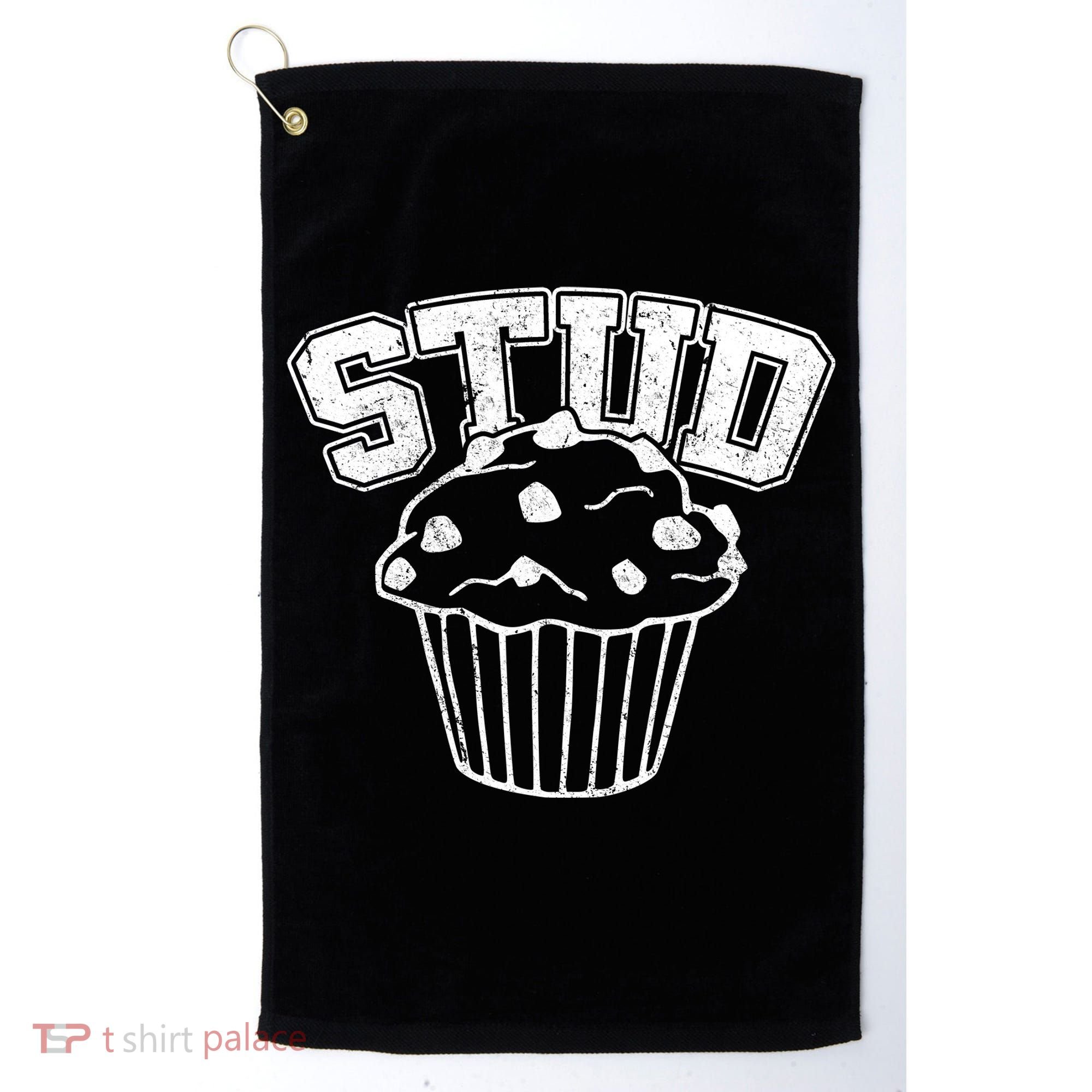 Stud Muffin Retro Golf Towel