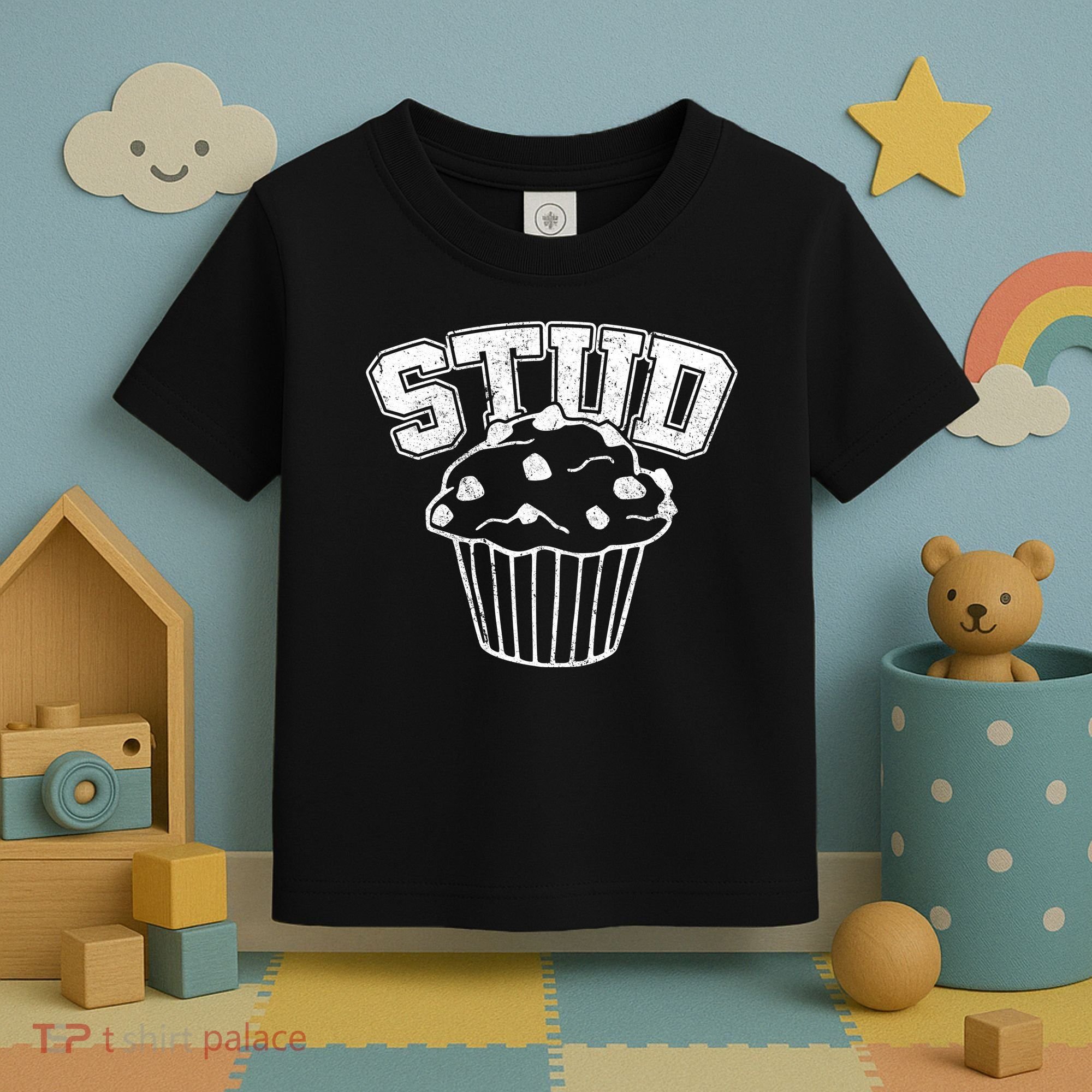 Stud Muffin Retro Toddler T-Shirt
