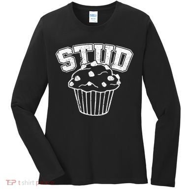 Stud Muffin Retro Women's Long Sleeve Shirt