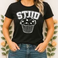 Stud Muffin Retro Women's T-Shirt thumb 2