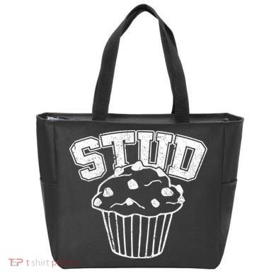 Stud Muffin Retro Tote Bag