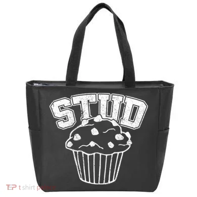 Stud Muffin Retro Tote Bag