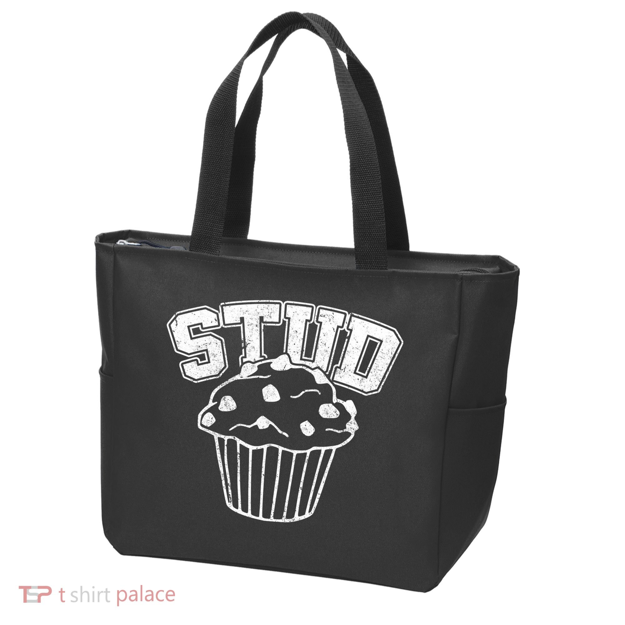 Stud Muffin Retro Tote Bag