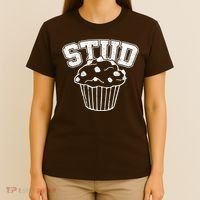 Stud Muffin Retro T-Shirt thumb 4