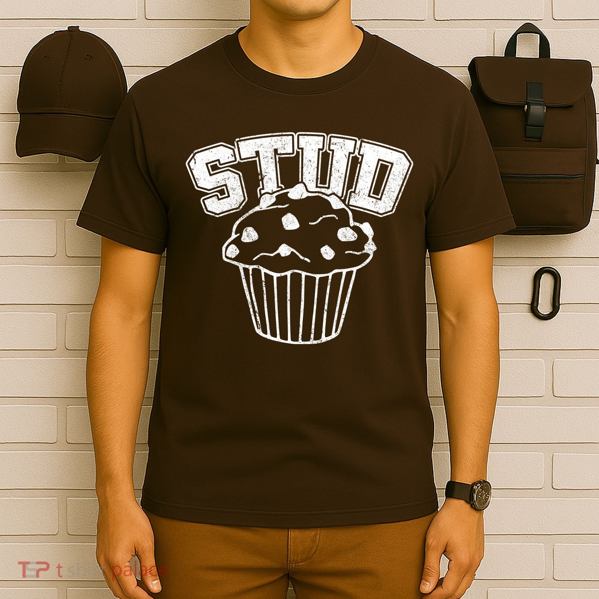 Stud Muffin Retro T-Shirt