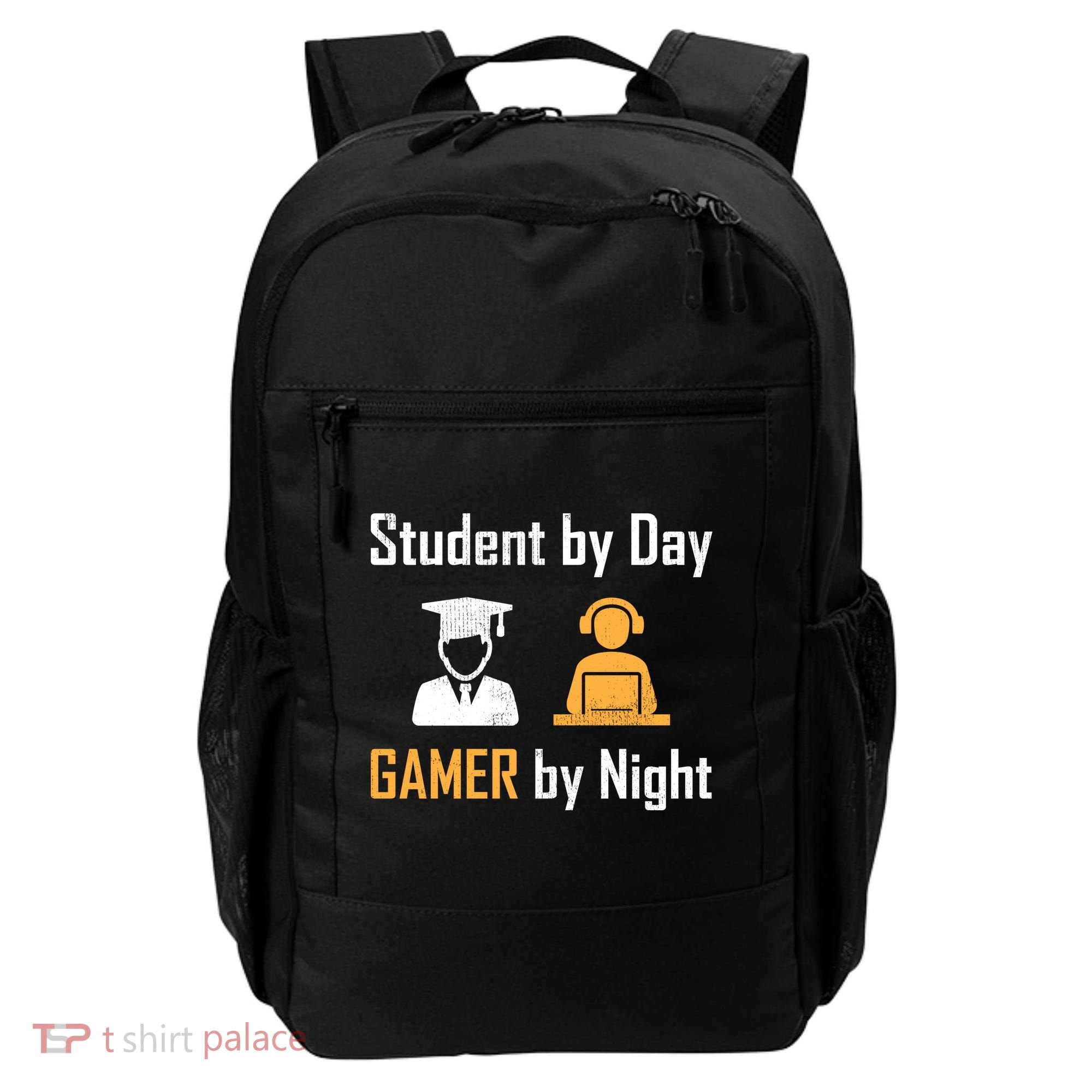 Student By Day Gamer By Night Backpack