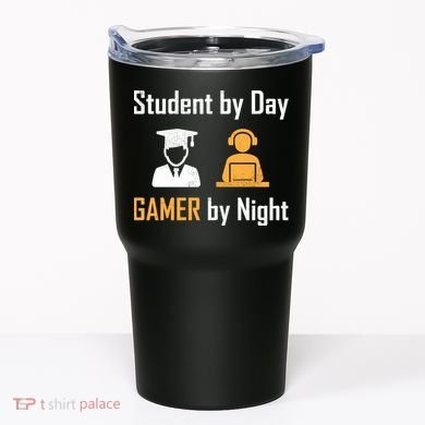 Student By Day Gamer By Night Tumbler