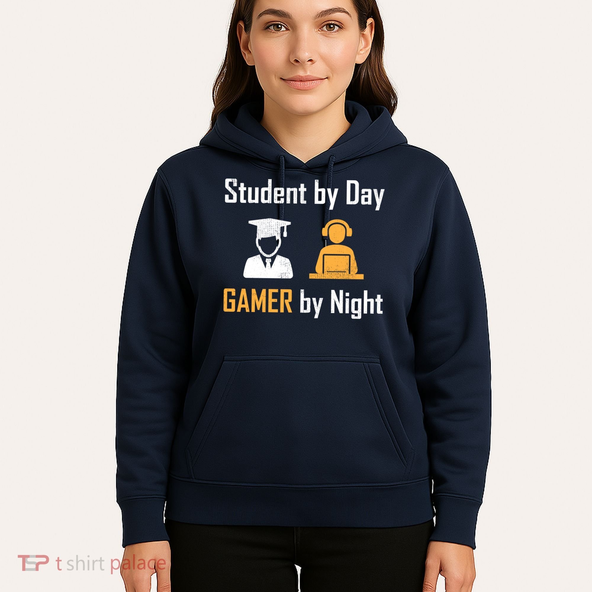 Student By Day Gamer By Night Hoodie