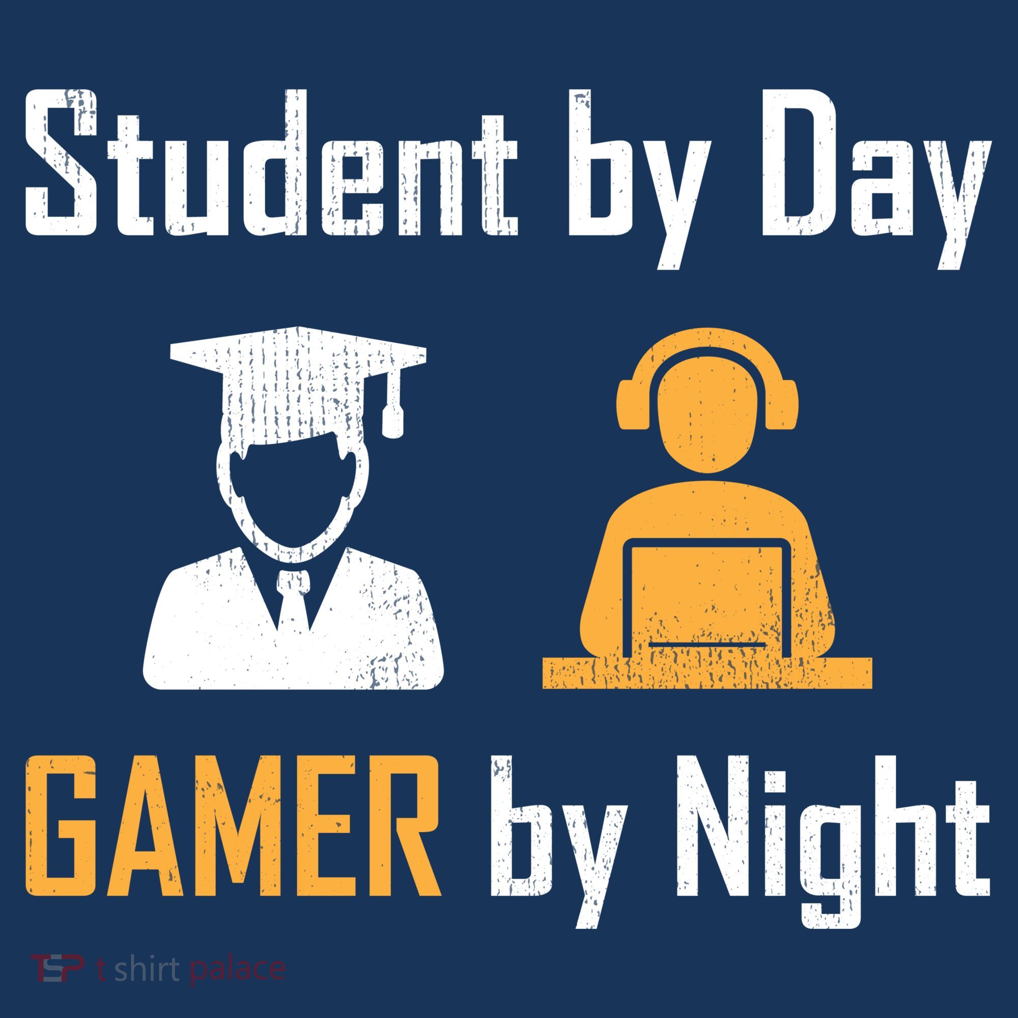 Student By Day Gamer By Night T-Shirt
