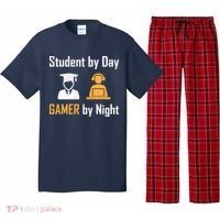 Student By Day Gamer By Night Pajama Set thumb 0