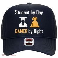 Student By Day Gamer By Night Hat thumb 0