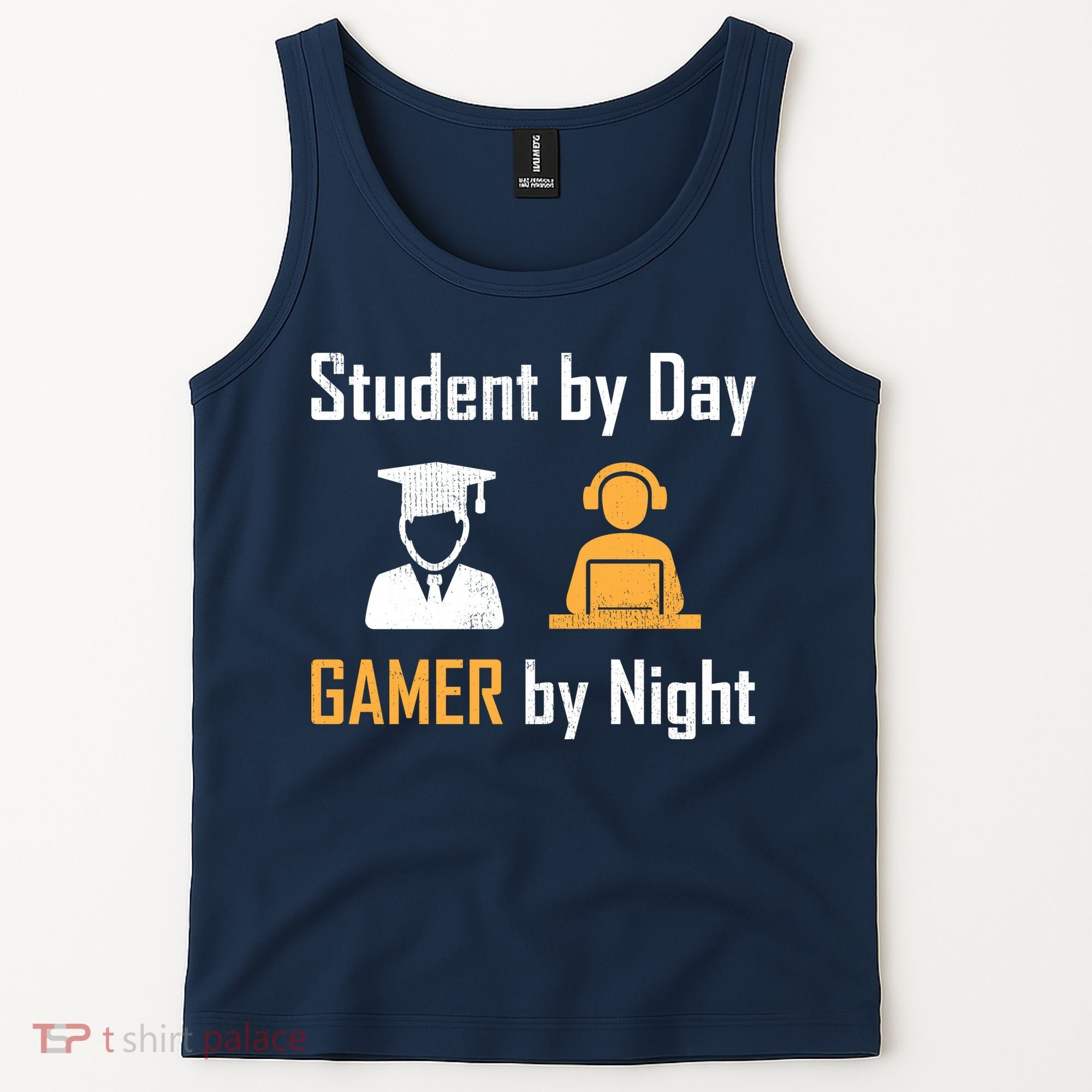 Student By Day Gamer By Night Tank Top