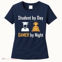 Student By Day Gamer By Night Women's T-Shirt thumb 0