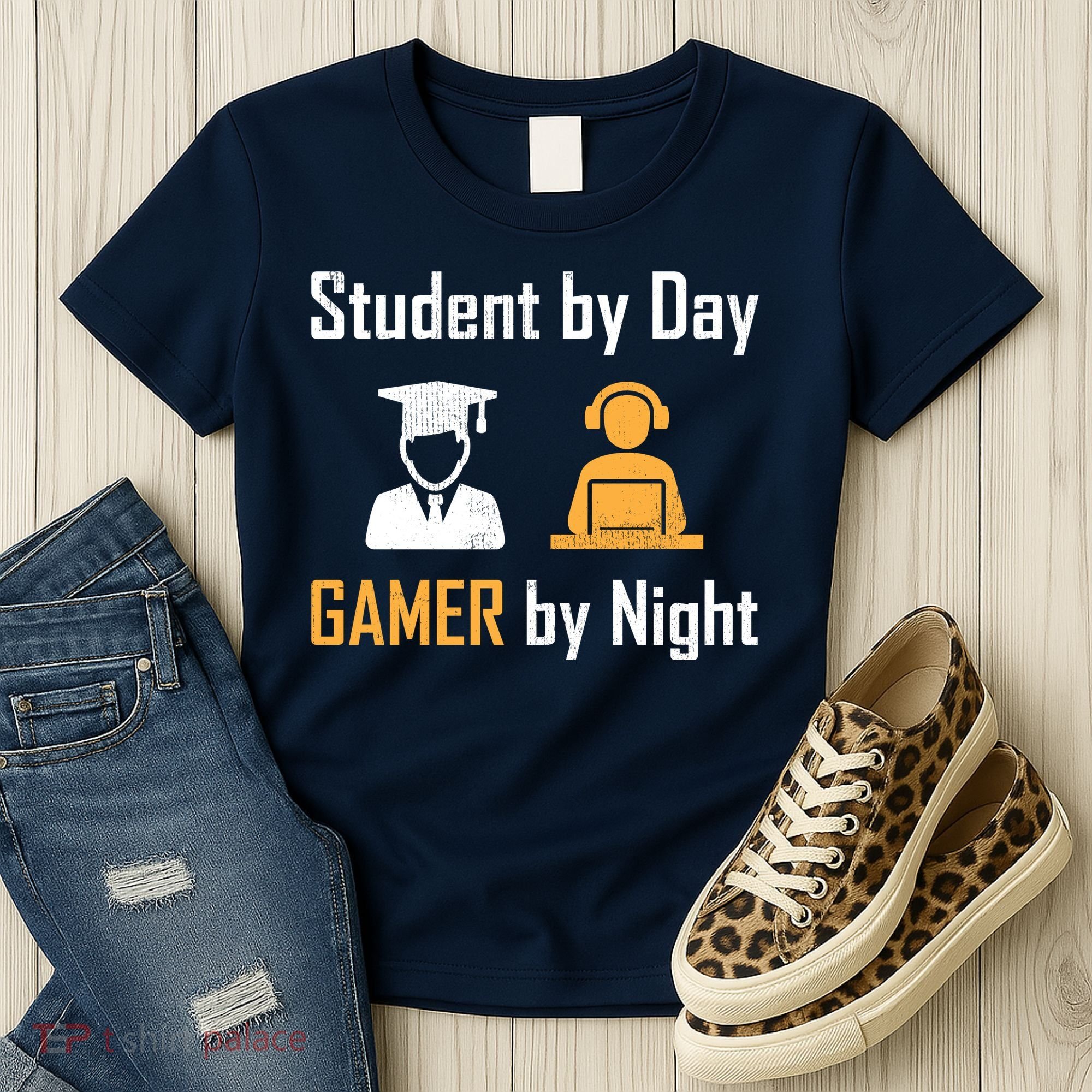 Student By Day Gamer By Night Women's T-Shirt