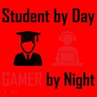 Student By Day Gamer By Night Santa Hat thumb 1