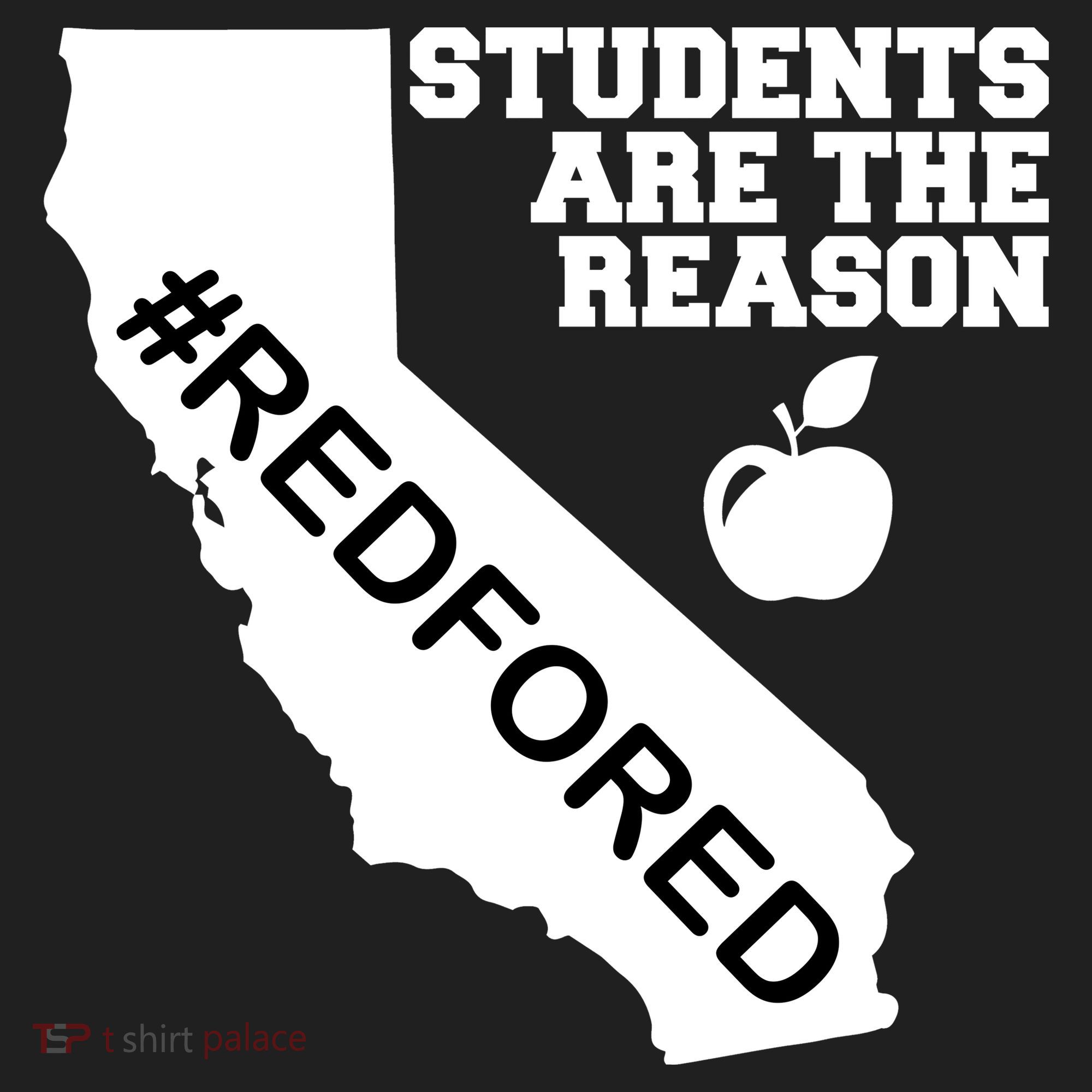 Students Are The Reason Red For Ed California Teacher Beanie