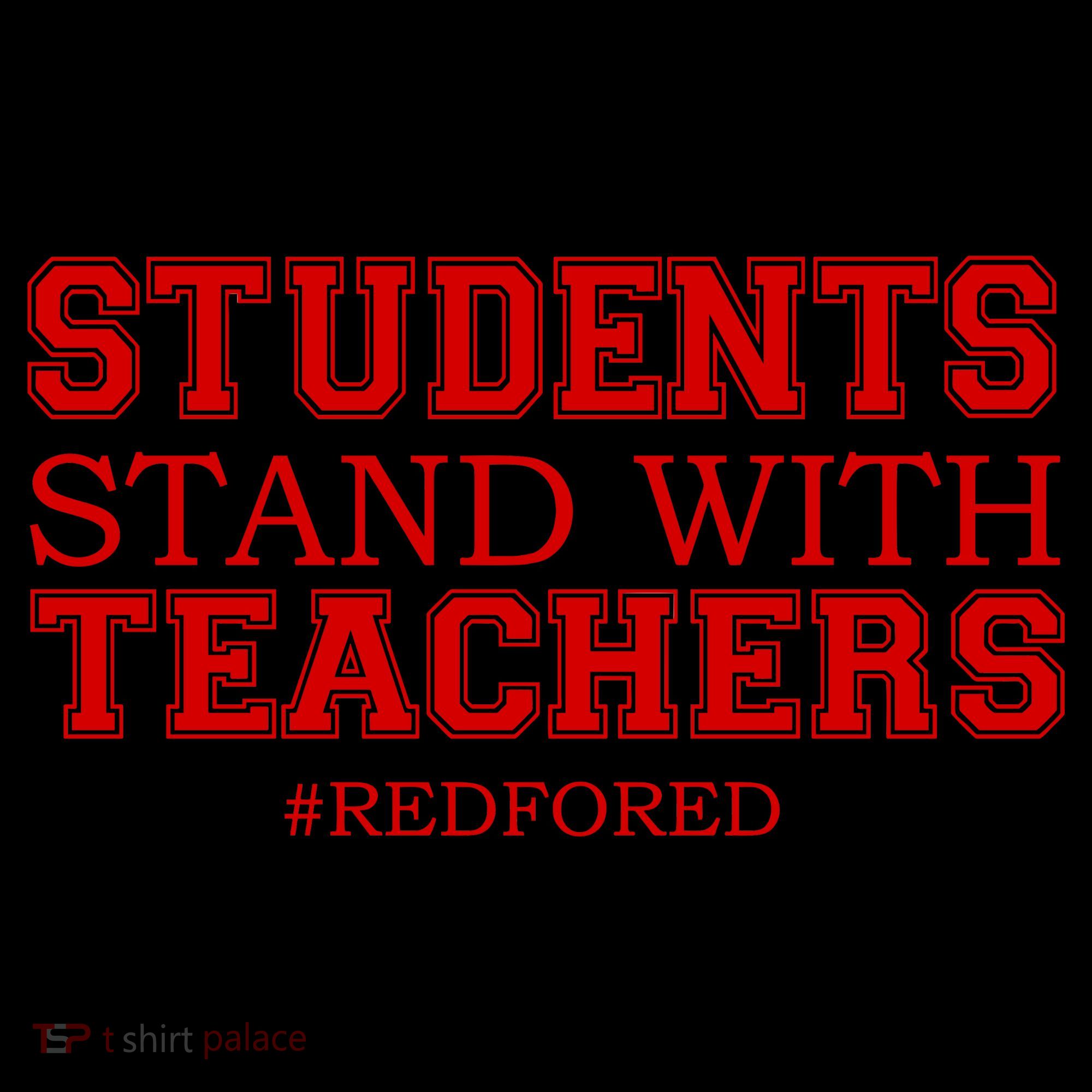 Students Stand With Teachers #RedForEd Coffee Mug