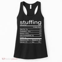 Stuffing Nutritional Facts Funny Thanksgiving Women's Tank Top thumb 0
