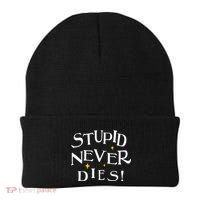 Stupid Never Dies Beanie thumb 0
