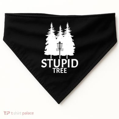 Stupid Tree Disc Golf USA-Made Doggie Bandana