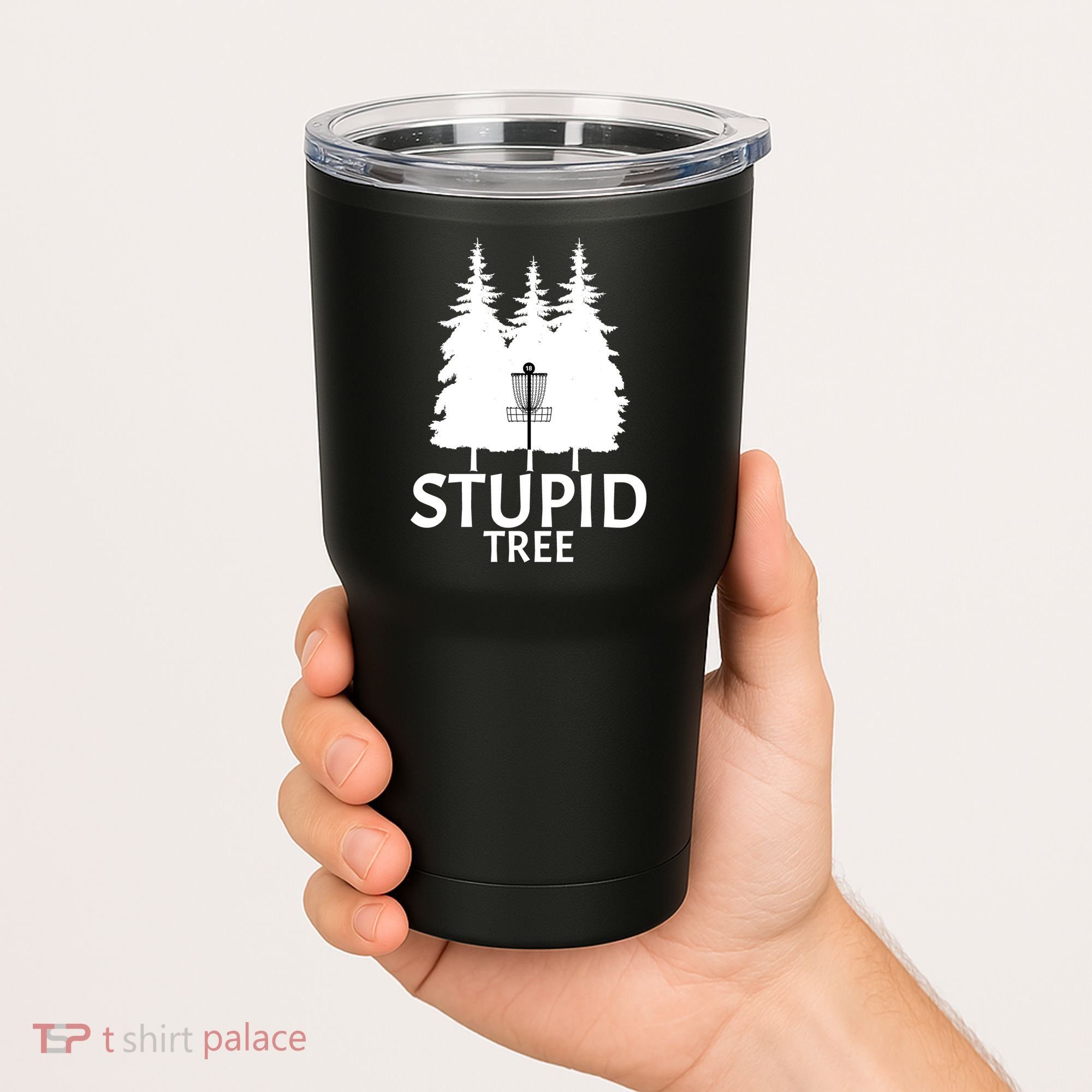 Stupid Tree Disc Golf Tumbler