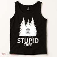 Stupid Tree Disc Golf Tank Top thumb 2
