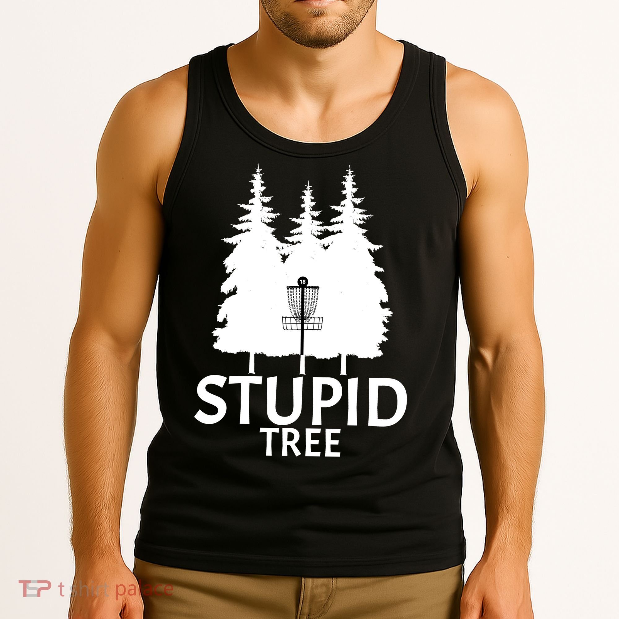 Stupid Tree Disc Golf Tank Top